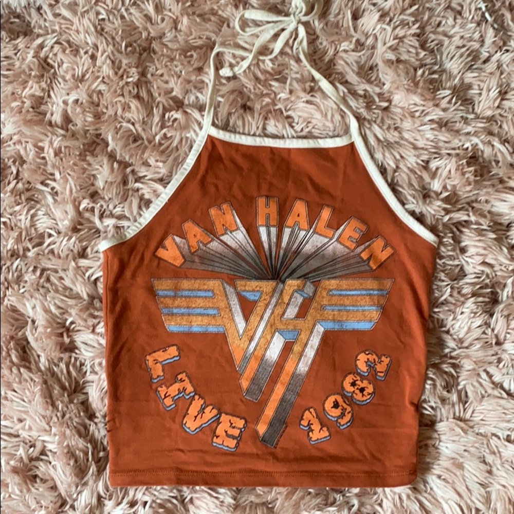 Van Halen vintage halter top
